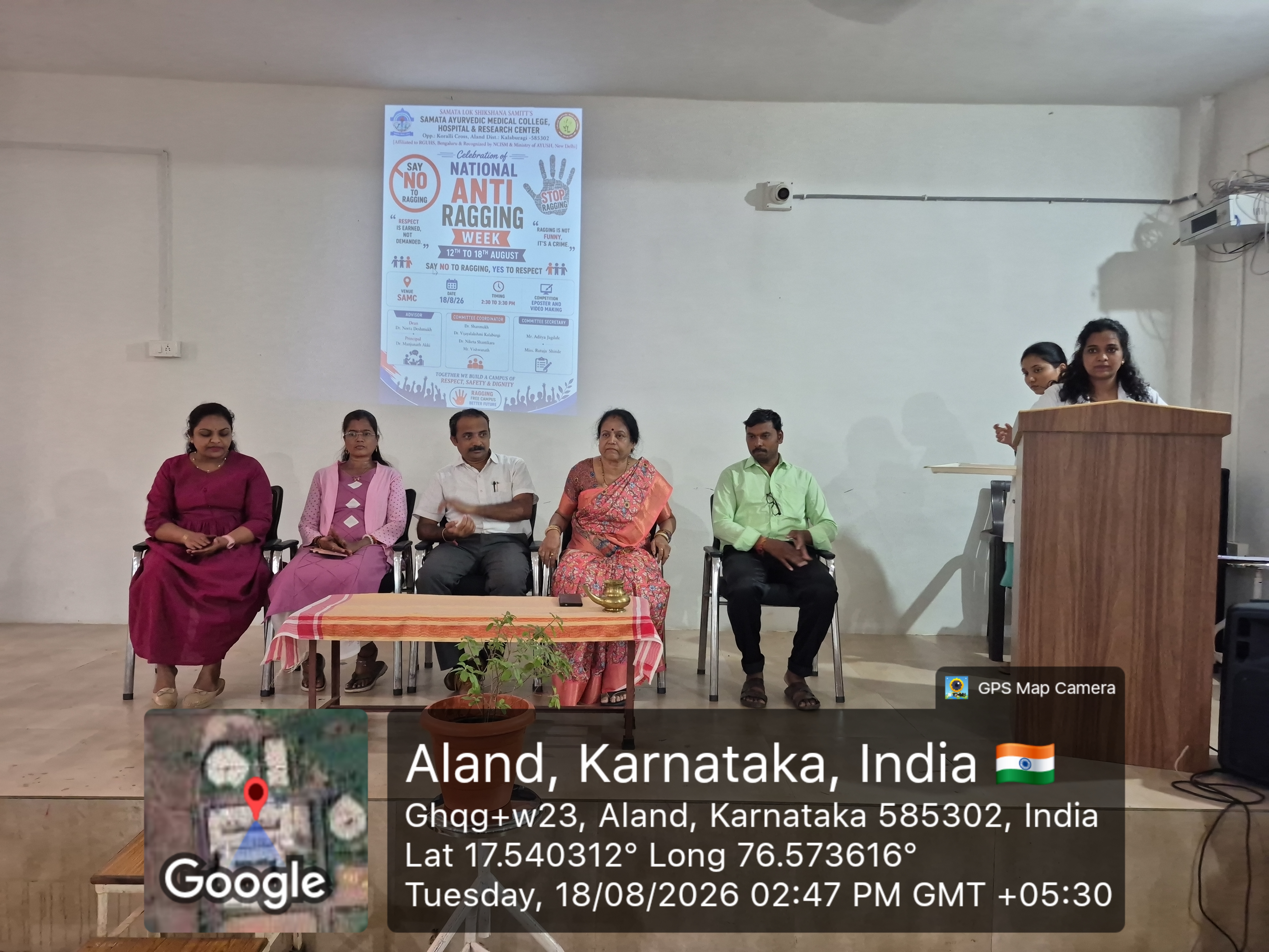 Celebration Of National Anti Ragging Week